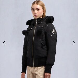 MOOSE KNUCKLES DEBBIE SHEARLING PUFFER